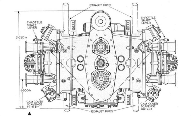 British Racing Motors H-16 двигатель, двс, мотор