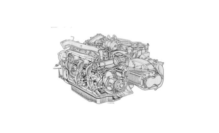 Commer Rootes TS3 двигатель, двс, мотор