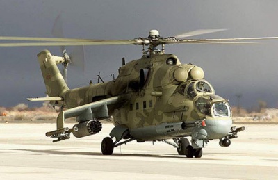Транспортно-боевой вертолёт Ми-24