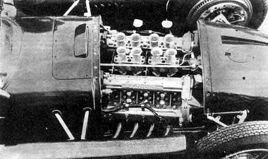 Двигатель «Лянча-D50».