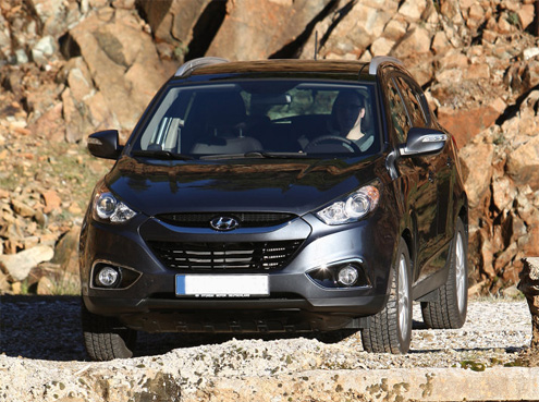 Hyundai ix35 фото вид спереди