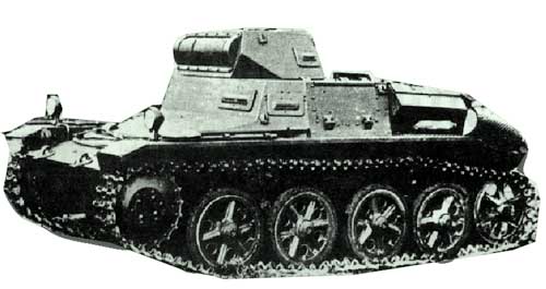 Прототип танка PzKpfw I - LKA фирмы Крупп 