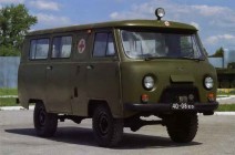 УАЗ-452А - санитарный армейский автомобиль