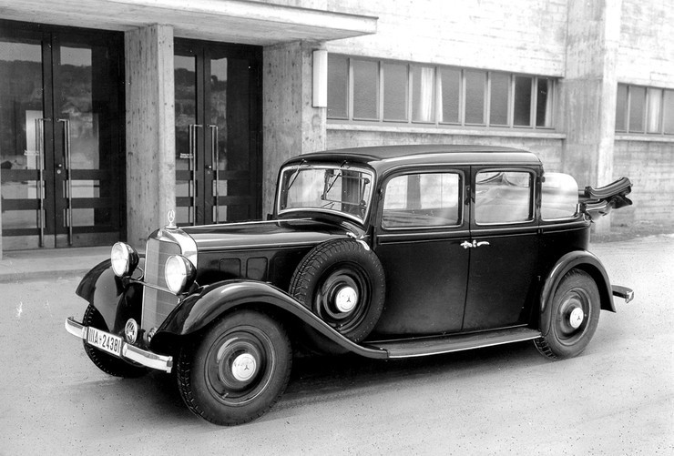 1. Mercedes-Benz 260D (1936) авто, автомобиль, двигатель, дизель, история, факты