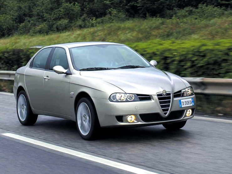 8. Alfa Romeo 156 JTD (1997) авто, автомобиль, двигатель, дизель, история, факты