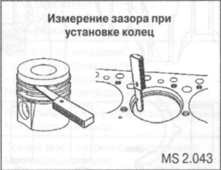 3.3.8 Установка поршней 