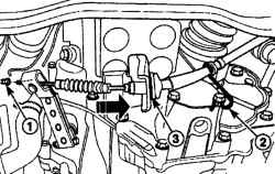 2.4.2 Снятие двигателя Daewoo Matiz