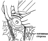 2.4 Снятие и установка зубчатого ремня двигателей ВЗ, В5, B6 (SOHC), ВР (SOHC) Mazda 323