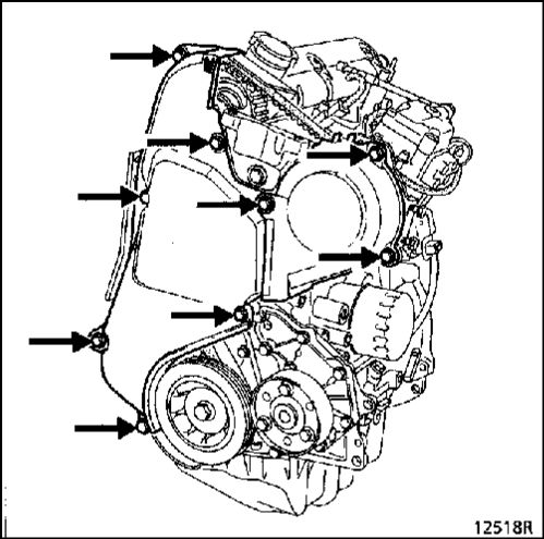 3. Двигатель F8Q Renault Kangoo