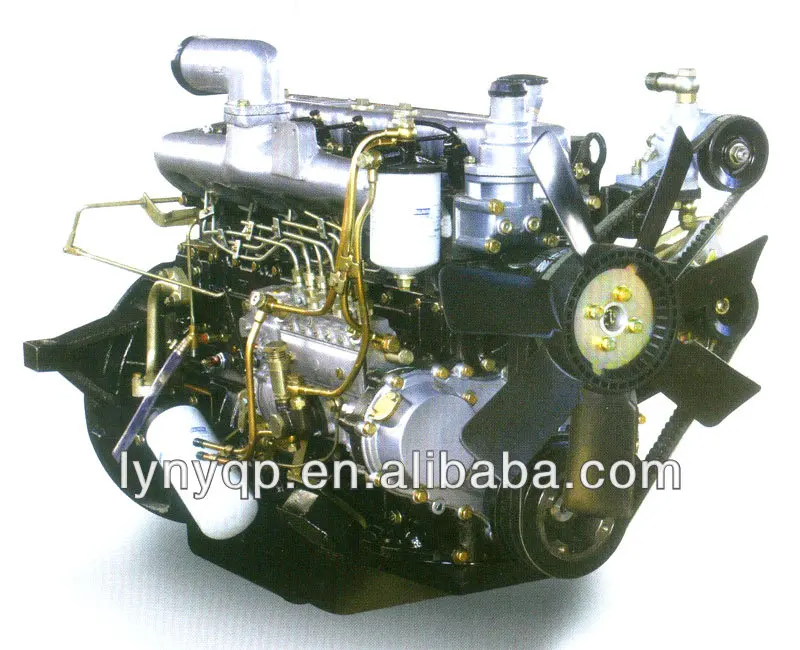 Дизельный двигатель chaochai CY6102BG 6-цилиндровый с водяным охлаждением
