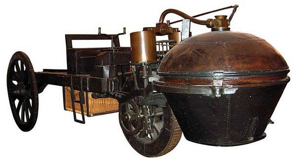 паровая машина кюньо.