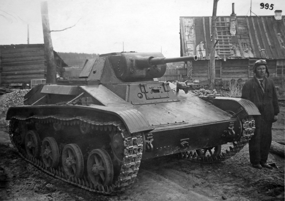 ​Опытный лёгкий танк Т-45, июнь 1942 года - Модернизация «малой кровью»: Т-45 и другие | Военно-исторический портал Warspot.ru