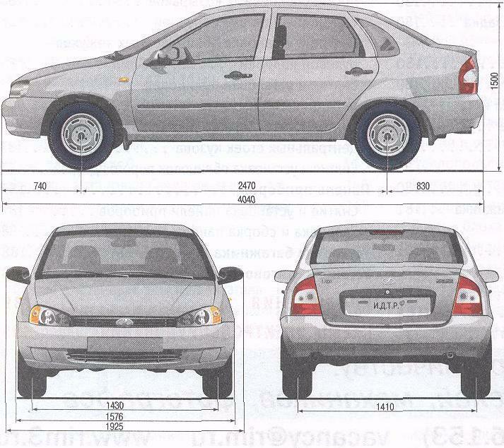 Общие сведения о Lada Kalina