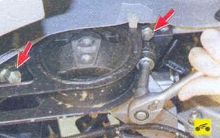 Гранта подушка двигателя. Замена опор силового агрегата (двигателя и ...