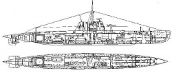 Дизельная подводная лодка пр.95