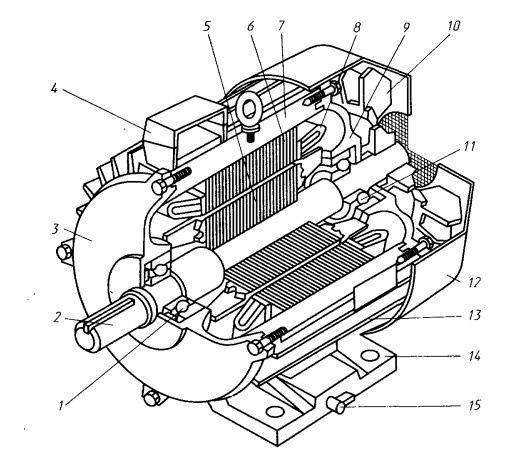 Устройство и принцип работы асинхронного двигателя