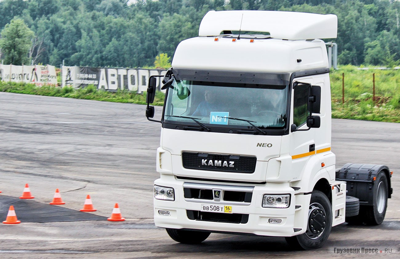 Тест-драйв КАМАЗ-5490-S5 NEO (М1840)