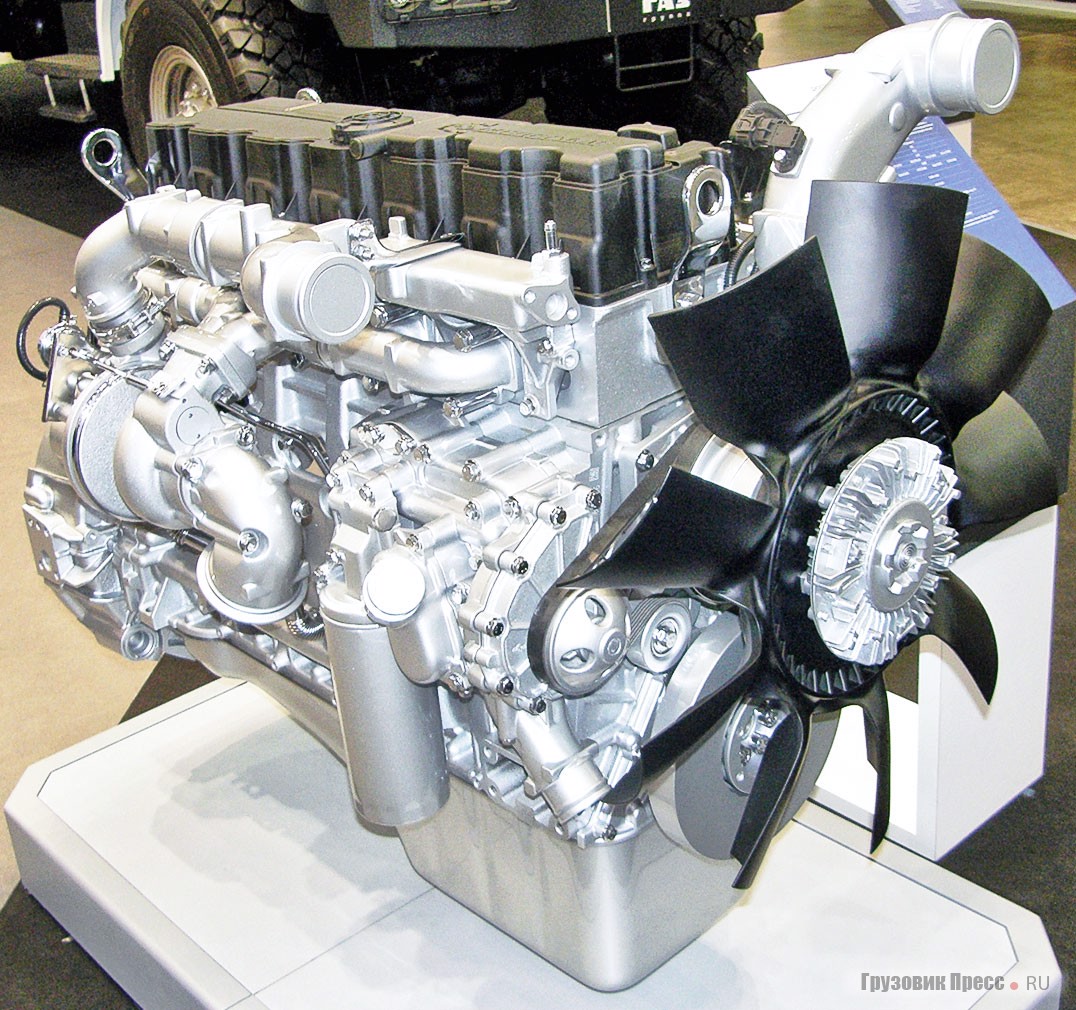 ЯМЗ-536 соответствует нормам Euro 5 за счёт применения системы селективной каталитической нейтрализации