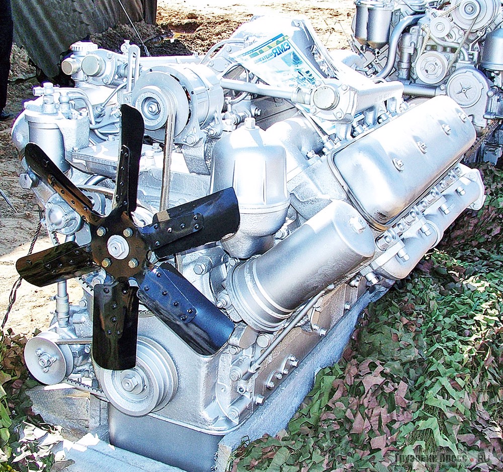 Удерживают свои позиции ветераны ЯМЗ-236 и ЯМЗ-238