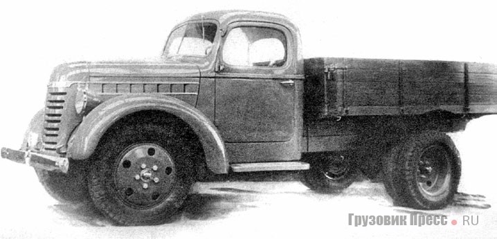 В таком виде летом 1940 г. машину выставляли в Москве на ВСХВ (несколько ретушированное фото машины в павильоне)