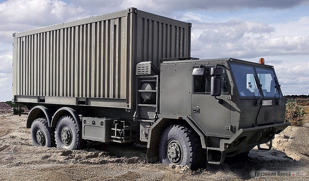 Контейнеровоз Tatra 815-790R39 29 300 6x6.1R