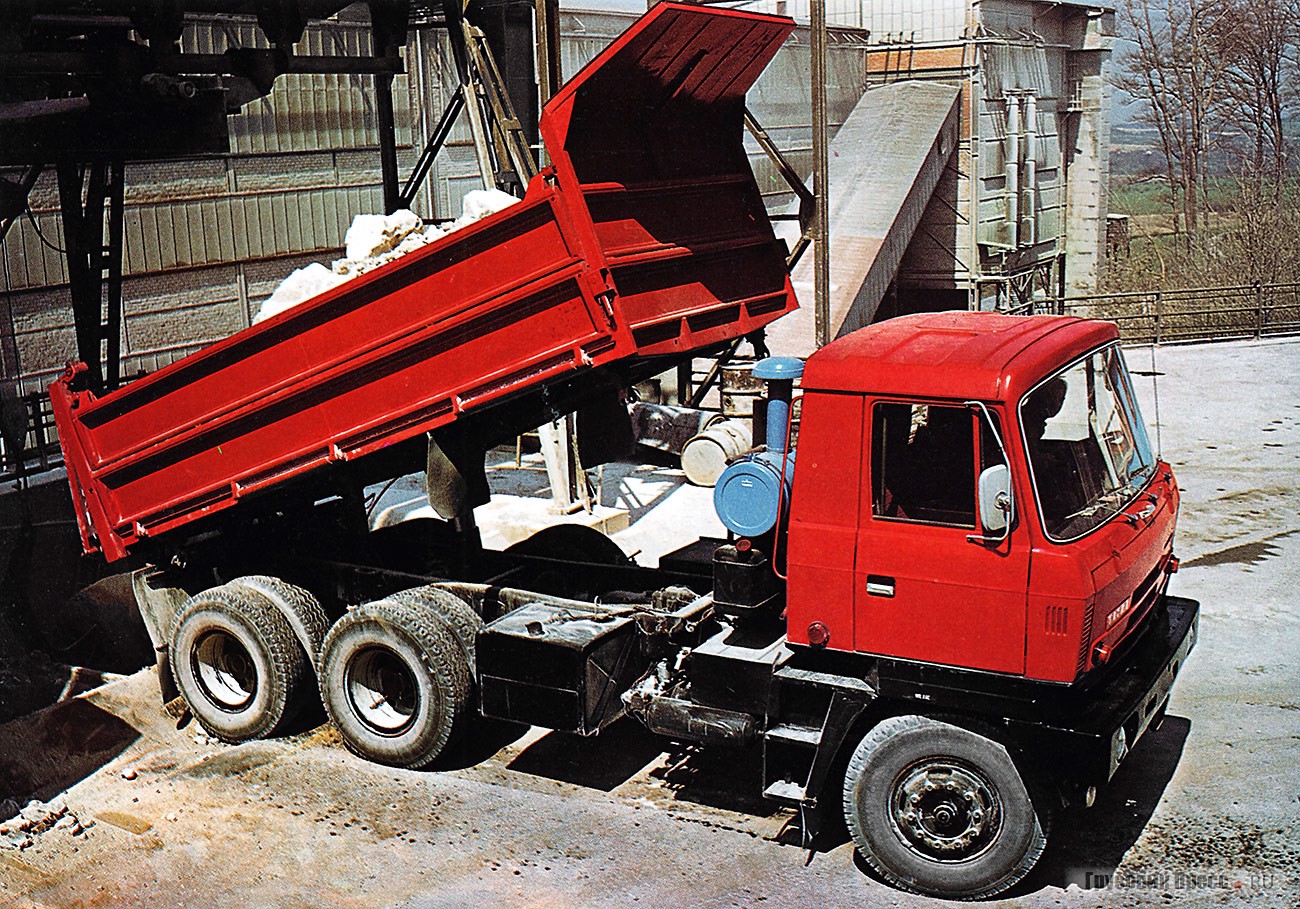 Самосвал семейства Tatra-815, 1984 г.