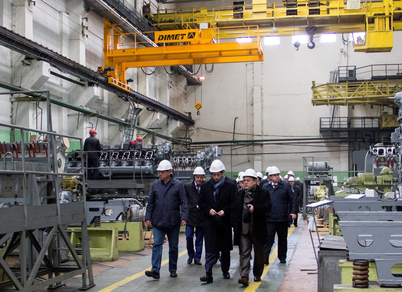 На Коломенском заводе начались строительные работы по выполнению плана технического развития