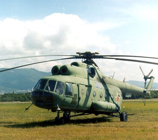 4.Ми-8Т армейской авиации. СССР.