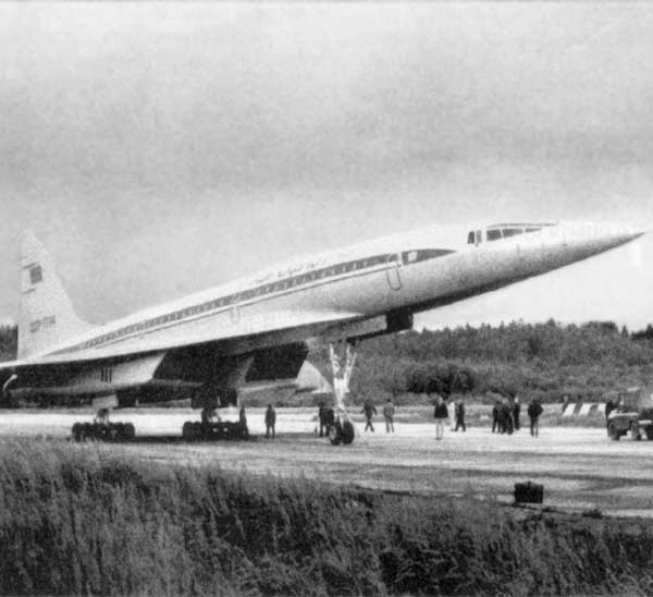 1а.Ту-144Д (борт № 77114), установивший рекорды под наименованием 101.