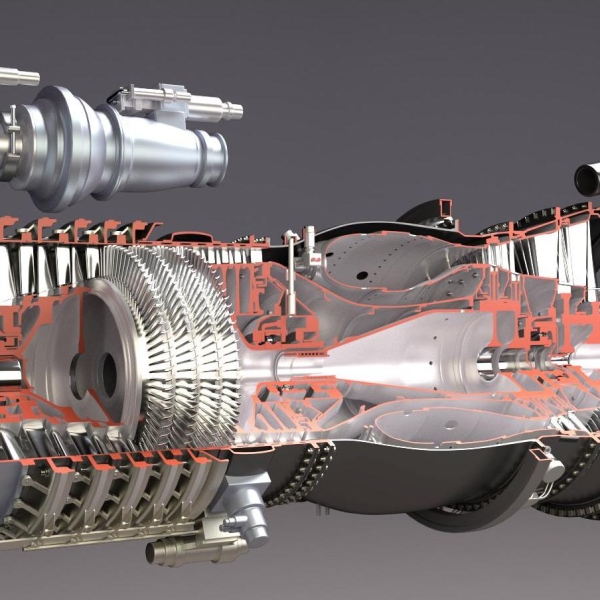 11.Двигатель ТВ3-117 в разрезе.