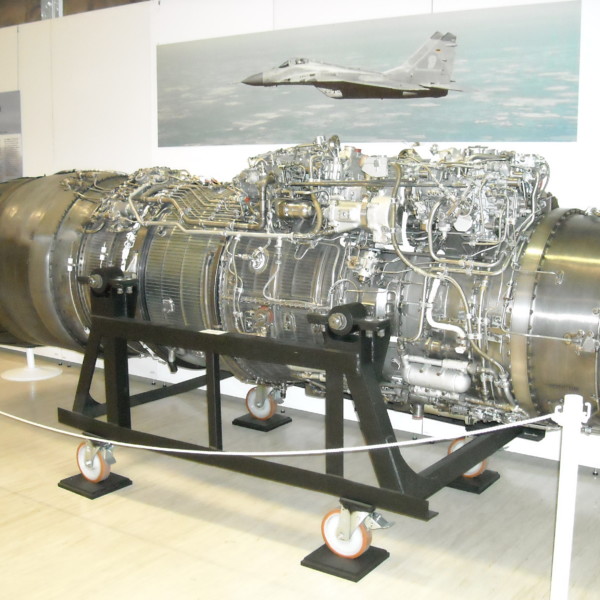 4.Двигатель РД-33 в берлинском авиамузее.
