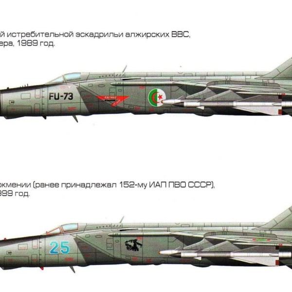 8.МиГ-25ПД. Рисунок.