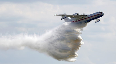  Российский самолёт-амфибия Бе-200 «Альтаир»