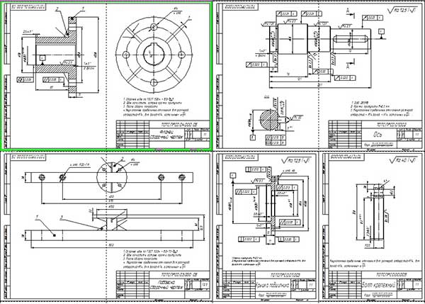 Деталировка стенда для сборки разборки двигателей ЯМЗ 236 238