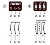 Подключение трехфазного двигателя звездой и треугольником
