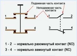 Реверсивная схема подключения электродвигателя