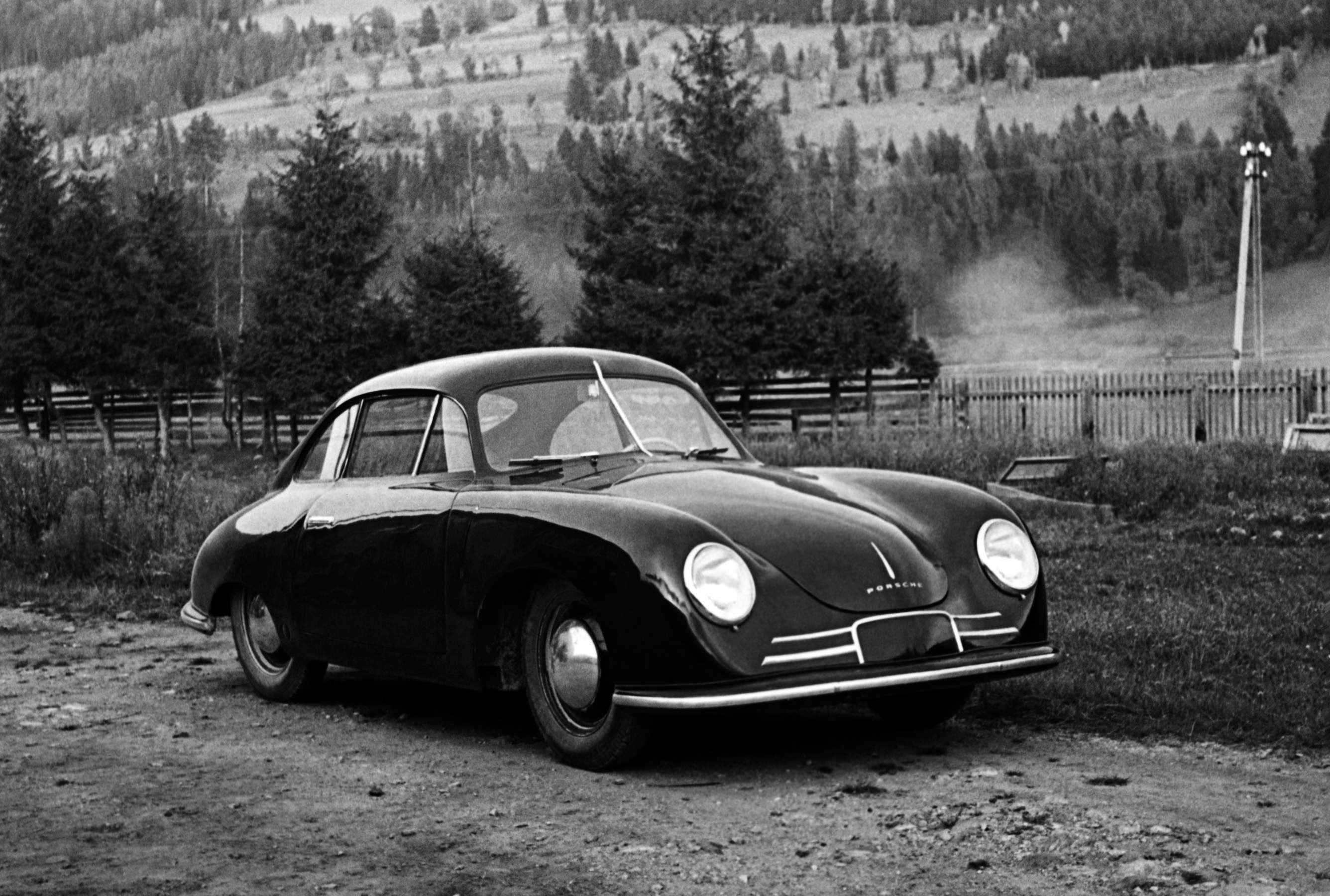Porsche 356/2 Gmünd Coupe. 1948 год