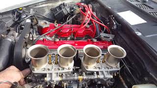 fiat Spider with 2L Lancia engine