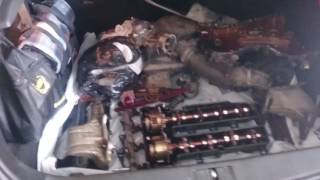 Снятие и ремонт двигателя Opel Astra J, растянулась цепь ГРМ, замена, капремонт двигателя