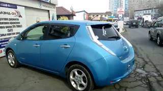 Nissan Leaf ремонт японской зарядки самостоятельно