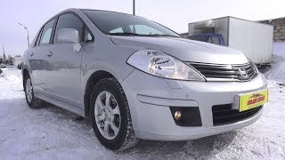 2011 Nissan Tiida. Обзор (интерьер, экстерьер, двигатель).