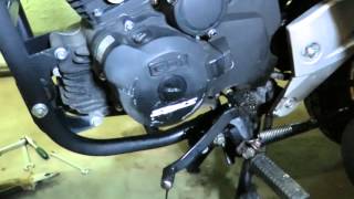 Как снять двигатель с мотоцикла Stels