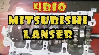 Сборка блока Mitsubishi Lancer 10. 4B10