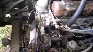 УАЗ-буханка: начинаем демонтаж навесных элементов двигателя