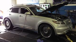 Vinny Ten Racing: FX35 TT + VTR Stage 1 engine 500+ on PUMP!