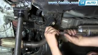 Задняя подушка двигателя / How To Replace Install Rear Lower Engine Mount 2001 06 Hyundai Elantra