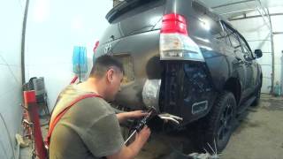 Тойота Прадо 150 Покраска и кузовной ремонт Нижний Новгород.Toyota Prado 150 аuto body repair.
