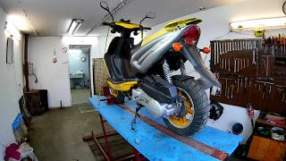 Китайский скутер 150 кубов,ремонт