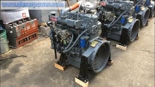 Alexerpower Weichai R4105ZD Diesel Engine for 50KW Diesel Generator