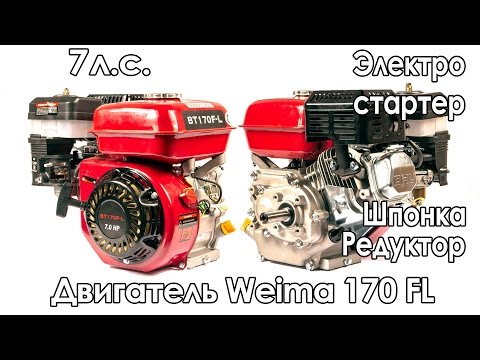 Двигатель с понижающим редуктором Weima 170 FL